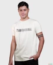 Camiseta Agro BRK Produtor Rural Algodão Egípcio -  Cor: Branco Tamanho: PP