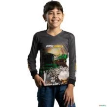 Camisa Agro BRK Produtor de Algodão Colheita com UV50+ -  Gênero: Infantil Tamanho: Infantil G1