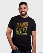 Camiseta Agro BRK O Agro é Forte Algodão Egípcio -  Tamanho: PP