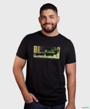 Camiseta Agro BRK Colheitadeira Algodão Egípcio -  Tamanho: P
