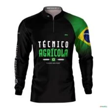 Camisa Agro BRK Técnico Agrícola com Uv50+ -  Gênero: Masculino Tamanho: M