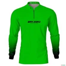 Camisa Agro Brk Verde Clean com Proteção UV50+ -  Gênero: Masculino Tamanho: PP