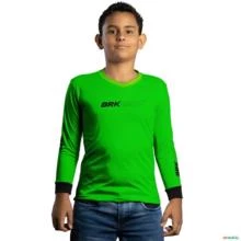 Camisa Agro Brk Verde Clean com Proteção UV50+ -  Gênero: Infantil Tamanho: Infantil P