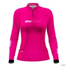 Camisa Agro Brk Rosa Clean com Proteção UV50+ -  Gênero: Feminino Tamanho: Baby Look M