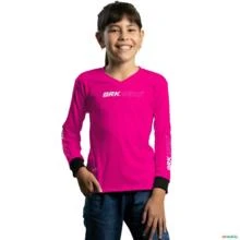 Camisa Agro Brk Rosa Clean com Proteção UV50+ -  Gênero: Infantil Tamanho: Infantil PP