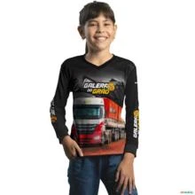 Camisa de Caminhão BRK Galera Do Grão com UV50+ -  Gênero: Infantil Tamanho: Infantil PP