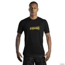 Camiseta Casual BRK Fishing Trip com Proteção UV50+ -  Gênero: Masculino Tamanho: GG