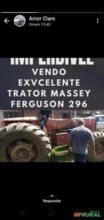 Trator Massey Ferguson 296 4x4 ano 96