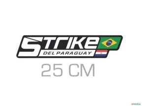 Adesivo Médio Refletivo Oficial Strike Brasil Paraguay