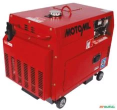 Gerador de energia Motomil MDG-5000ATS 5,0 kVA com ATS - partida elétrica - monofásico - 110V/220V