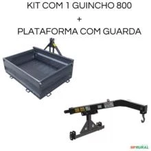 Kit Guincho Traseiro 800 Kg Plataforma Agrícola Para Trator