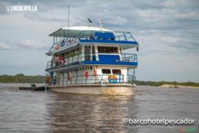 Barco Hotel no Rio Araguaia