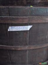 Tonel  usado de 1400 litros em madeira