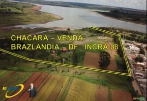 Chácara Brazlândia DF 10 hectares Incra 8