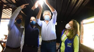 Governador Ronaldo Caiado elogia o trabalho da Enel no estado