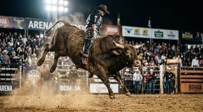 Como são selecionados os touros de rodeio: genética, desempenho e manejo por trás dos atletas das arenas