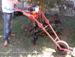 CARRINHO PERFURADOR DE SOLO