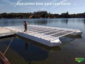 flutuantes para casa barco