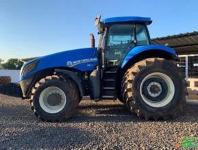Trator New Holland em até 180 meses.