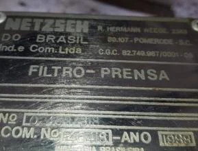 FILTRO PRENSA NETZSCH