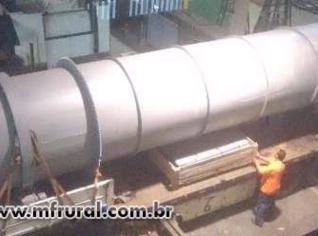 Secador Rotativo Completo 2m x 12m