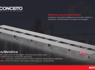 Balança Rodoviária ACIER - Metálica 12m x 3,20m