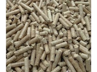 Pellets de Casca de Arroz - Biomassa 650kg/m³