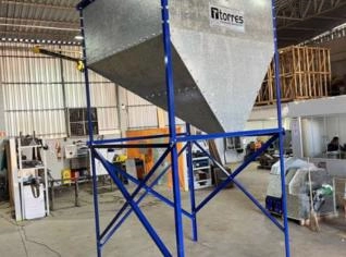 Tulhas para ensaque de 30 sacos