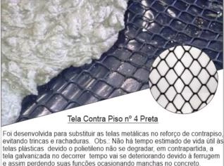 Tela Contra Piso 1x50 - Alta Durabilidade