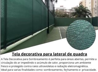 Tela para Quadra de Tênis - Sombreamento e Proteção