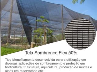 Tela de Sombramento Flex 50% - Proteção e Versatilidade