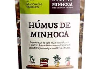 Húmus de Minhoca 100% Natural para Plantas Mais Verdes - Casa da Minhoca