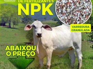 Fertilizante NPK Varredura - Promoção Pecuaristas