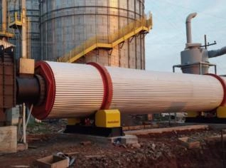 Forno Secador Rotativo para Areia e Minérios