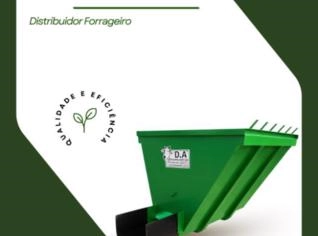 Vagão Forrageiro DF 600: Distribuição de Ração