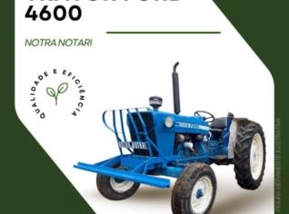 Trator Ford 4600 - 63CV em Guareí, SP
