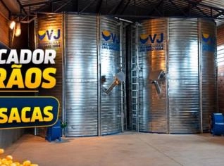 Silo Secador 1000 SCS - Equipamento Agrícola Eficiente
