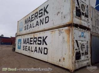 Container Marítimo Refrigerado 20" e 40" Pés