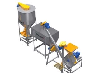 Fábrica Compacta de Ração Farelada 1.000 KG/H
