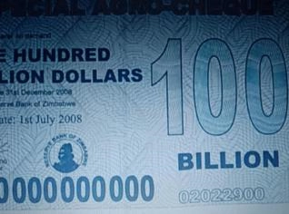 Agrocheque Zimbabwe Azul - Rio de Janeiro