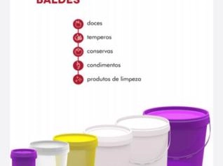 Pote Plástico 500 ml com Vedação Lacrada
