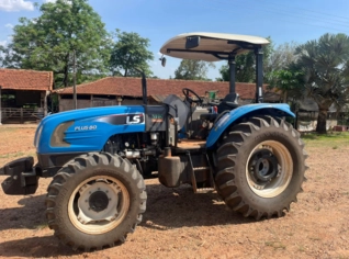 Trator Agrícola LS PLUS80 Semi Novo com Redutor