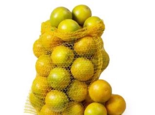 Sacos para Armazenar Laranja e Frutas