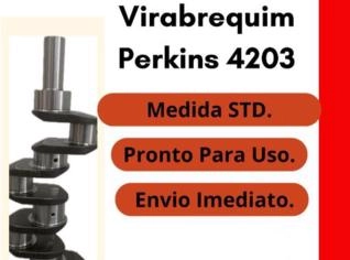 Virabrequim Perkins 4203 para Tratores