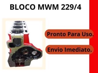 Bloco MWM 229/4 para Tratores
