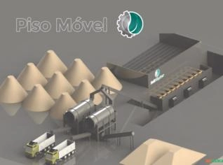 Piso Móvel Estacionário para Cargas