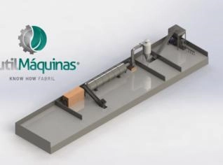 Fábrica de Briquete Usada - Completa e Robusta