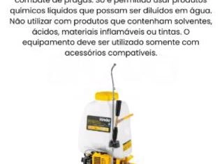 Pulverizador Costal Vonder 25L Gasolina
