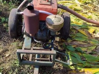 Motor estacionário com bomba de irrigação completo