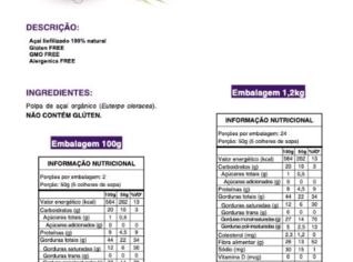 Açaí Liofilizado em Pó 100% Natural para Exportação